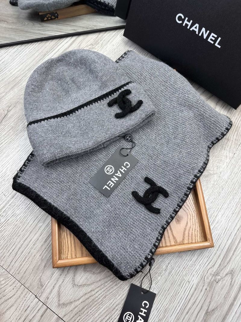 Chanel Caps Scarfs